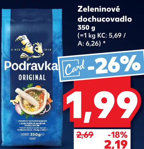 Podravka zeleninové ochucovadlo