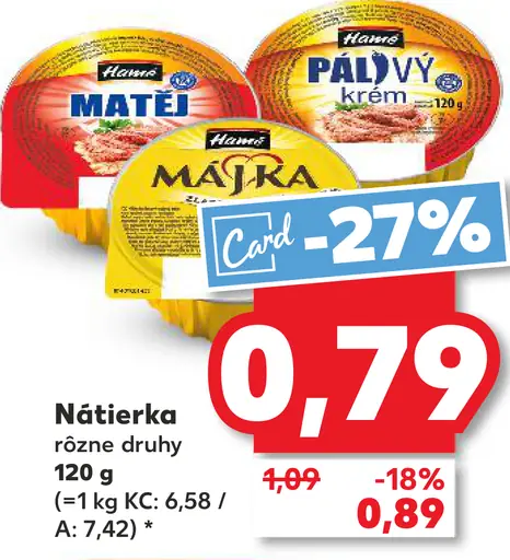 Matěj mäsová nátierka