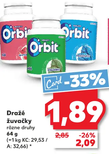 Orbit žuvačky