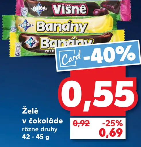 Višně želé v čokoláde