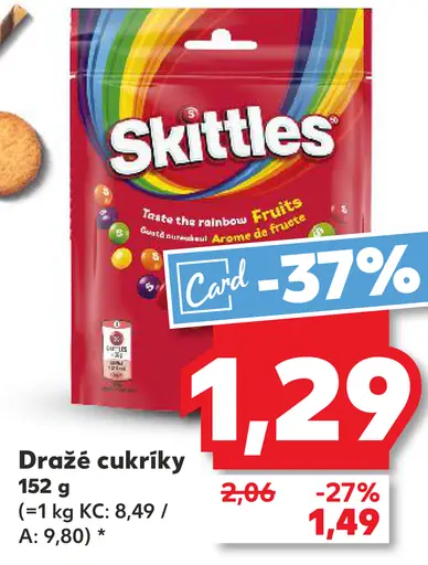 Skittles Dražé cukríky