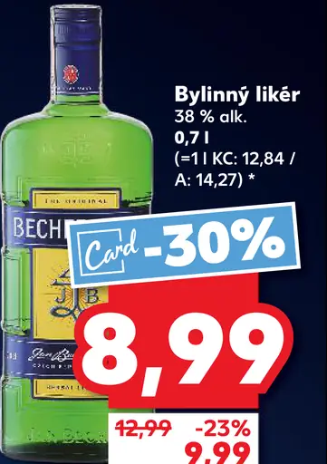 Becherovka Bylinný likér 38 %