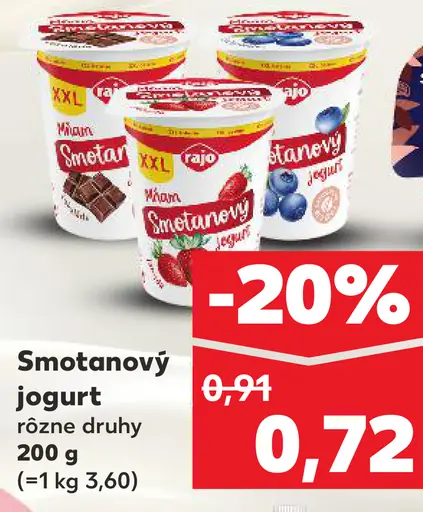 Smotanový jogurt
