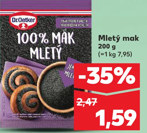 Dr.Oetker mletý mak