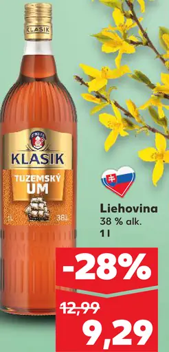 Klasik Tuzemský um liehovina 38 %