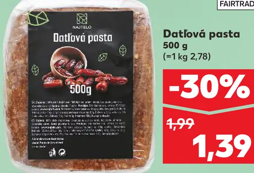 Natu Datľová pasta