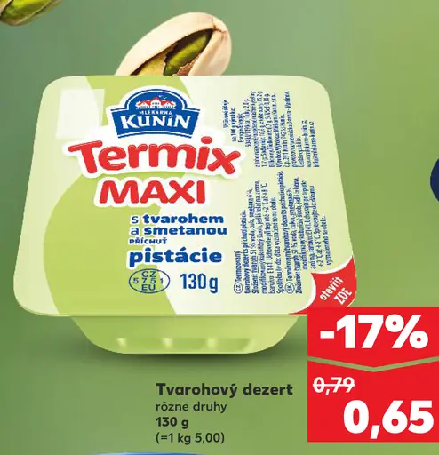 Kunín Termix tvarohový dezert
