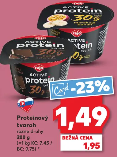 Rajo Active Protein tvaroh viac druhov