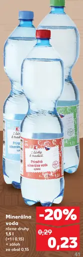 K-Classic Minerálna voda sýtená