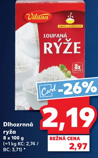 Vitana ryža dlhozrnná