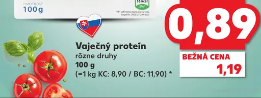 Shmaky vaječný proteín