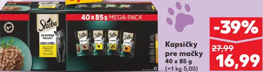 Sheba kapsičky pre mačky mega-pack