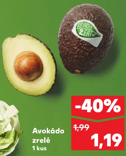Avokádo zrelé