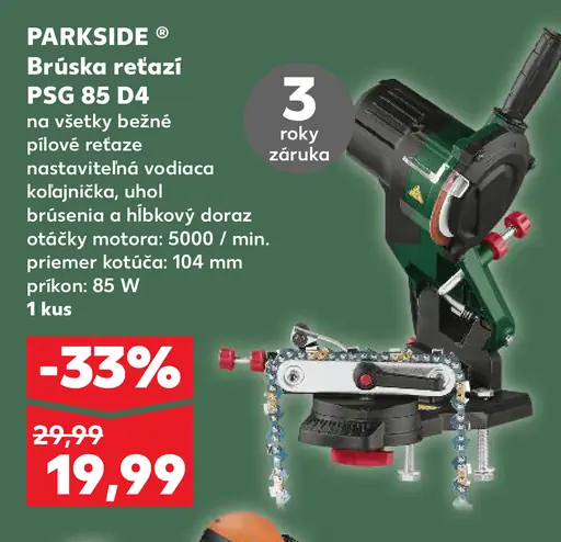 Parkside Brúska reťazí PSG 85 D4