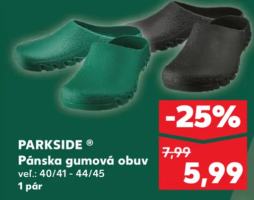 Parkside Gumová obuv