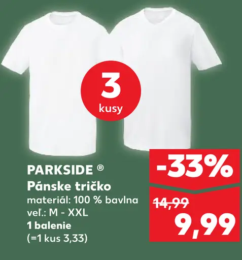 Parkside Pánske tričko
