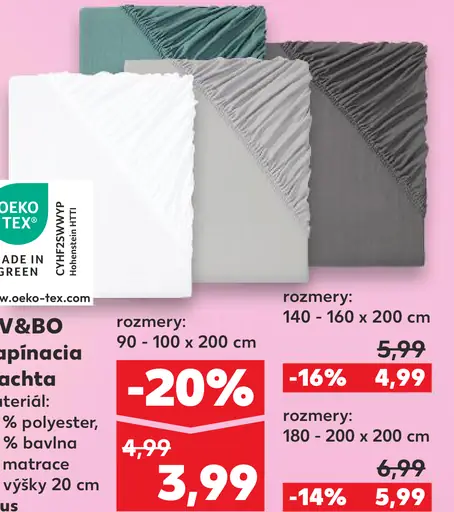 LIV&BO Napínacia plachta