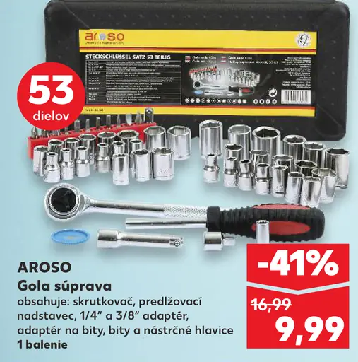 Aroso gola súprava 53-dielna