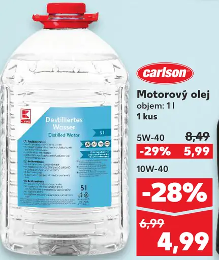 Carlson Motorový olej 5W-40