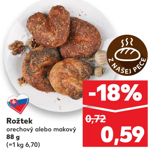 Rožtek orechový alebo makový