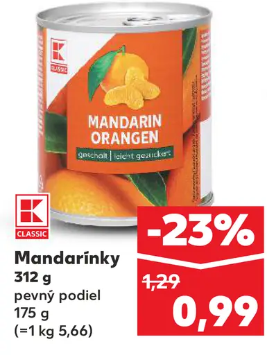 K-Classic Mandarínky