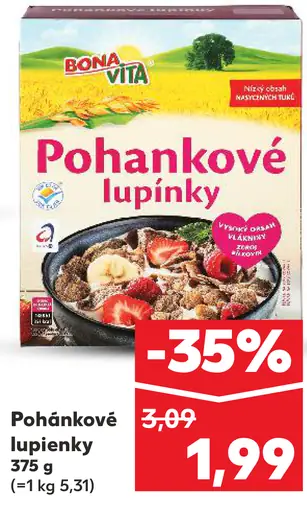 Bona Vita Pohánkové lupienky