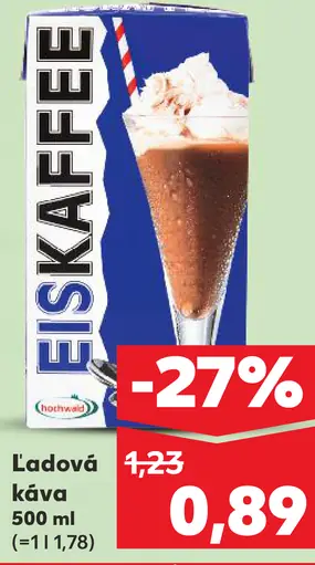 Eiskaffee ľadová káva