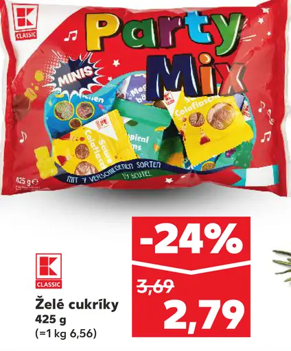 K-Classic Želé cukríky