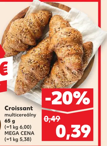 Croissant multicereálny