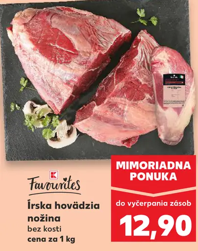 Favourites írska hovädzia nožina bez kosti