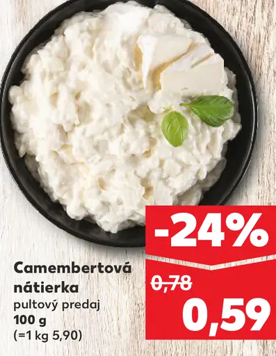 Camembertová nátierka