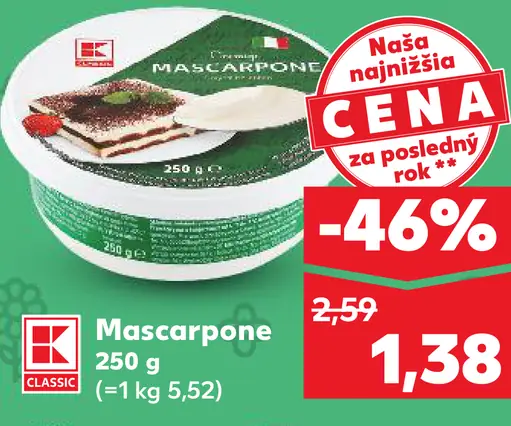 K-Classic Mascarpone