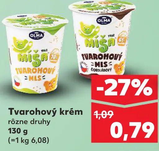 Olma tvarohový krém