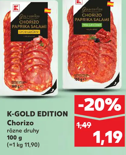 K-Gold Edition Chorizo