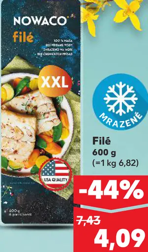 Nowaco filé mrazené