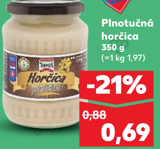 K-Classic Plnotučná horčica