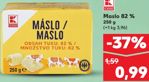 K-Classic Maslo 82 %