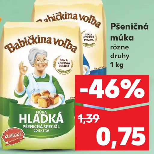 Babičkina voľba pšeničná múka hladká