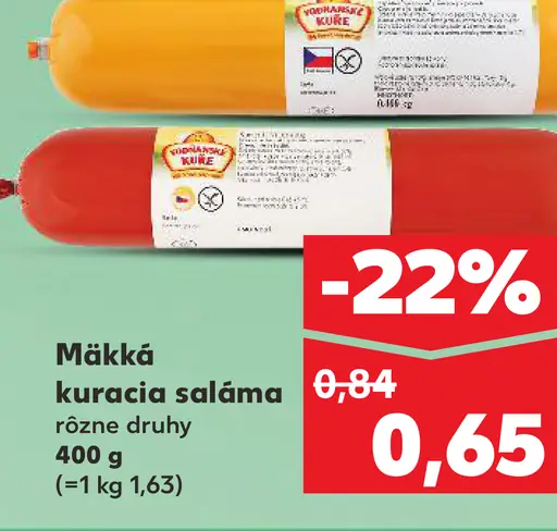 Mecom mäkká kuracia saláma