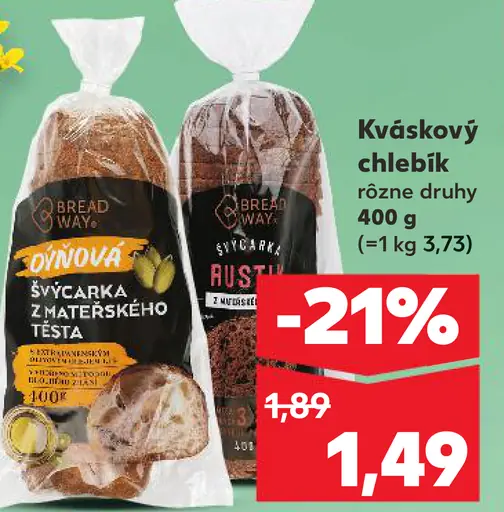 Breadway Rustikálny chlebík