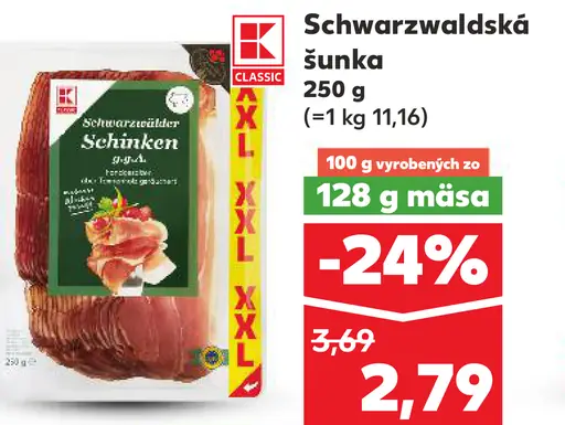 K-Classic Schwarzwaldská šunka