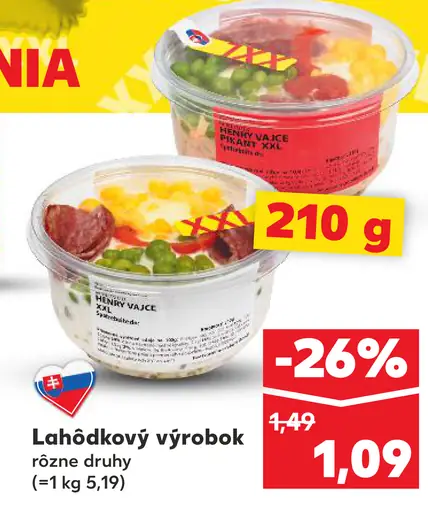 K-Classic lahôdkový výrobok rôzne druhy