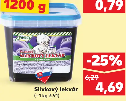 Riso slivkový lekvár