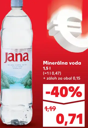 Jana minerálna voda