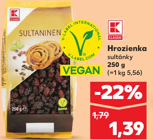 K-Classic hrozienka sultánky