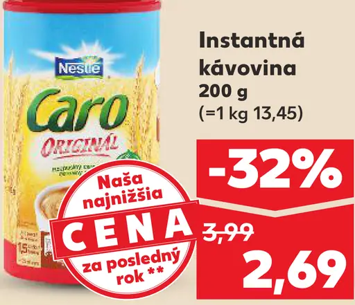 Caro Instantná kávovina