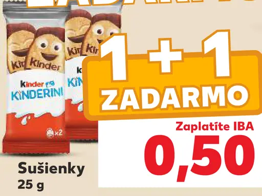 Kinderino sušienky