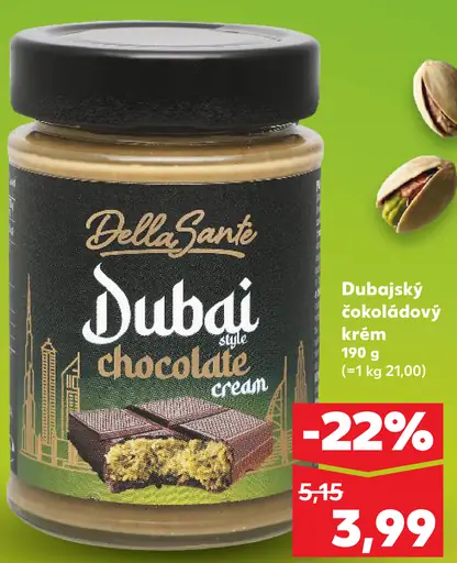 Della Sante dubajský čokoládový krém