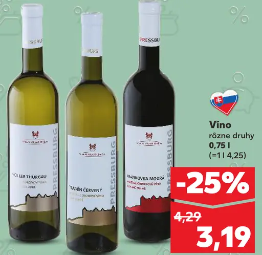 Voller Hugo biele víno