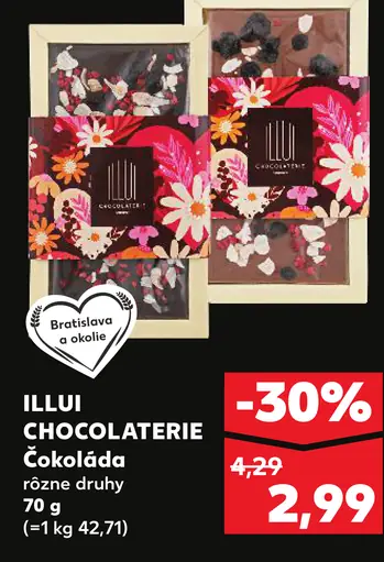 Ilui Chocolaterie Čokoláda